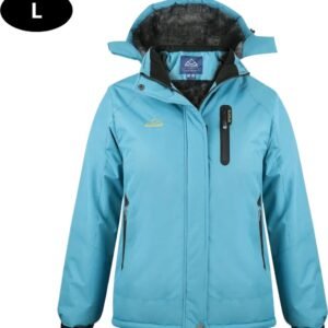 Bovista Skipak - SkiBroek - Skijas - Ski Suit - Wintersport - Dames - 2-Delig - Lichtblauw - Maat L