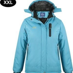 Bovista Skipak - SkiBroek - Skijas - Ski Suit - Wintersport - Dames - 2-Delig - Lichtblauw - Maat XXL