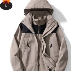 Bovista Skipak - SkiBroek - Skijas - Ski Suit - Wintersport - Dames - Winter - Warm Fleece - Khaki - Maat L