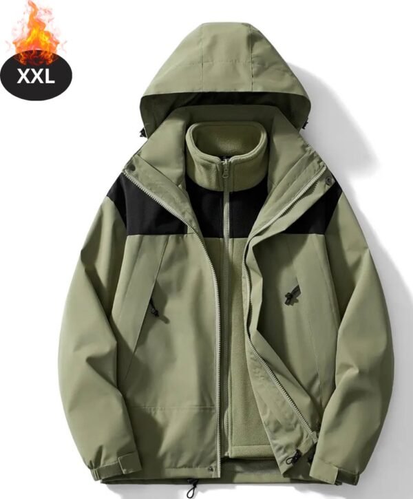 Bovista Skipak - SkiBroek - Skijas - Ski Suit - Wintersport - Dames - Winter - Warm Fleece - Legergroen - Maat XXL