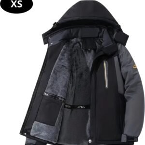 Bovista Skipak - SkiBroek - Skijas - Ski Suit - Wintersport - Heren - 2-Delig - Zwart - Maat XS