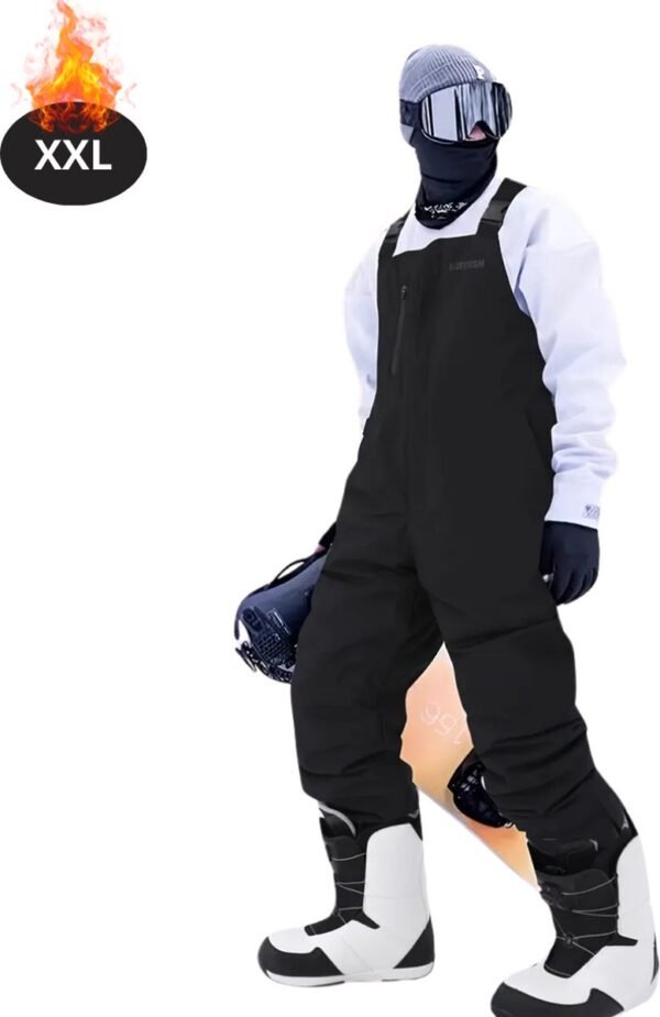 Bovista Skipak - SkiBroek - Skijas - Ski Suit - Wintersport - Heren - 2-Delig - Zwart - Maat XXL