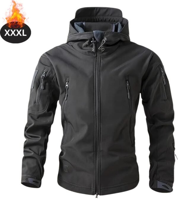 Bovista Skipak - SkiBroek - Skijas - Ski Suit - Wintersport - Heren - Winter - Warm Fleece - Donker Grijs - Maat XXXL