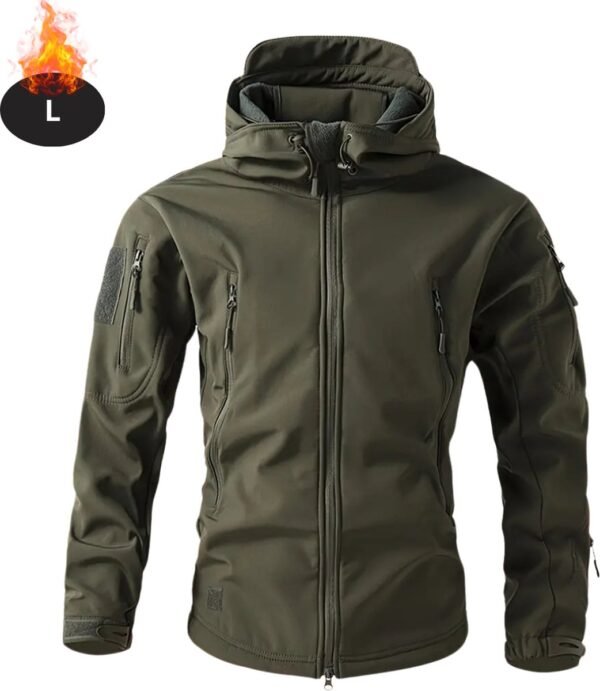 Bovista Skipak - SkiBroek - Skijas - Ski Suit - Wintersport - Heren - Winter - Warm Fleece - Groen - Maat L