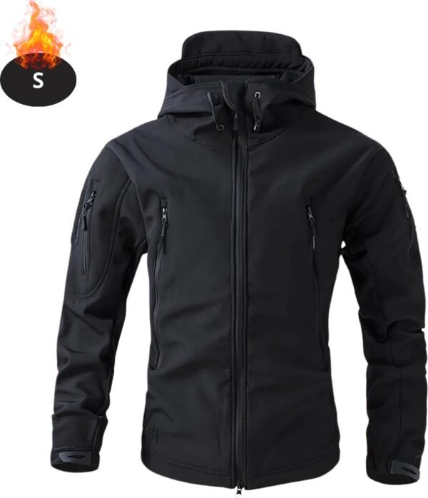 Bovista Skipak - SkiBroek - Skijas - Ski Suit - Wintersport - Heren - Winter - Warm Fleece - Zwart - Maat S