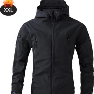 Bovista Skipak - SkiBroek - Skijas - Ski Suit - Wintersport - Heren - Winter - Warm Fleece - Zwart - Maat XXL