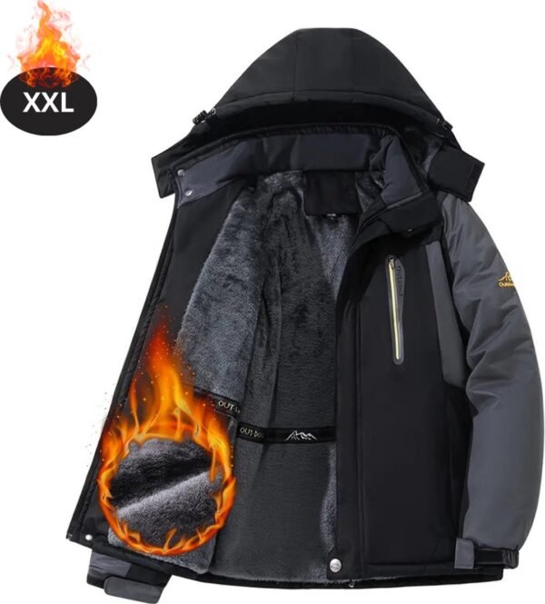 Bovista Skipak - SkiBroek - Skijas - Ski Suit - Wintersport - Heren - Winter - Warm Fleece - Zwart - Maat XXL