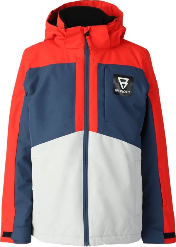 Brunotti Aratiny Jongens Ski Jas - Risk Red - 140