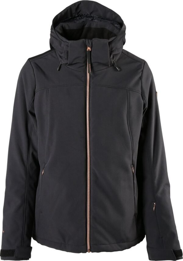 Brunotti Aries-N Dames Softshell Jas - Zwart - XL