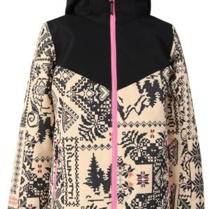 Brunotti Hakubia-AO Meisjes Ski Jas - Wit - 176