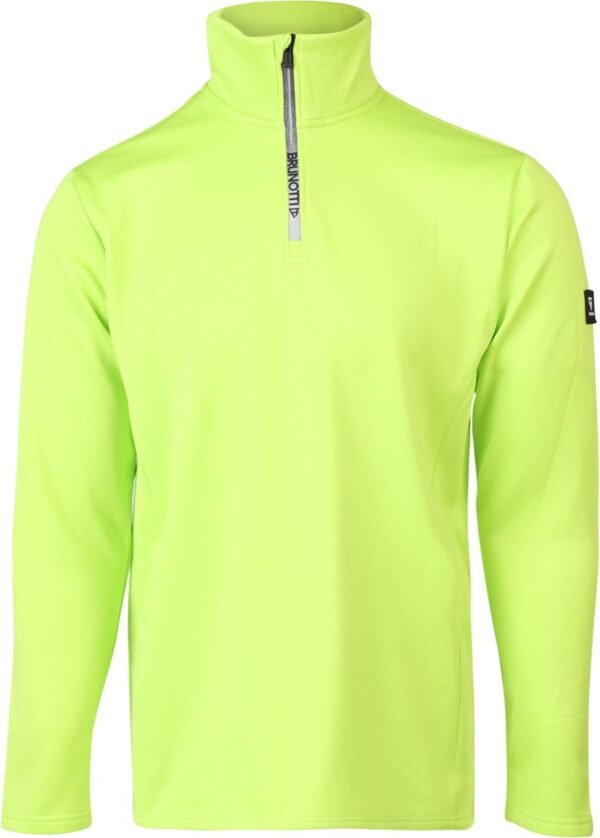 Brunotti Heros Heren Fleece Pully - Geel, Groen - M