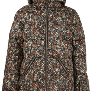 Brunotti Mirina-Flower Meisjes Puffer Ski Jas - Bruin - 164