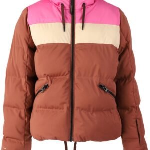 Brunotti Niagona Dames Puffer Ski Jas - Bruin - M