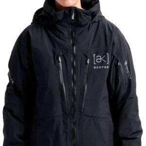 Burton Ak Lz Gore-tex® 2l Donzen Jas Zwart M Man