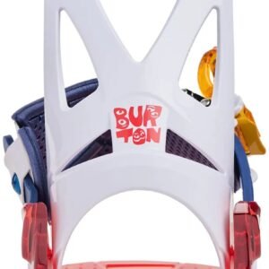 Burton Grom Snowboardbindingen Wit M Kinderen