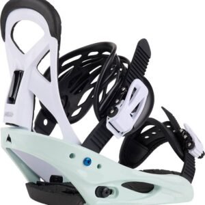 Burton Mission Smalls Junior Snowboardbindingen Wit L Jongens,Meisjes