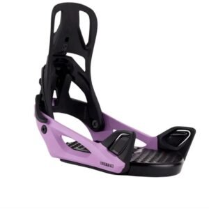 Burton Rental Vrouw Stapt Op Snowboardbindingen Zwart S Vrouw