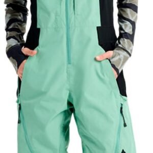 Burton Reserve 2l Bib Broek Groen M Vrouw