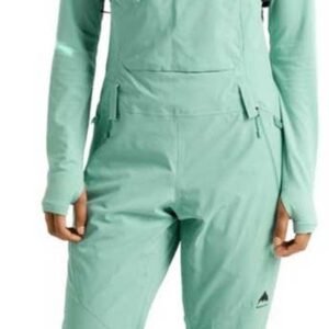 Burton Reserve 2l Stretch Slim Bib Broek Groen XS Vrouw