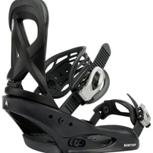 Burton Scribe black Bindingen - Maat: L