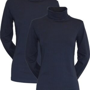 Campri Skipully (2-PACK) - Wintersportpully - Dames - Navy (010) - maat L