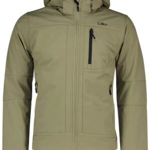 Cmp 3a01787n Softshelljack Groen 4XL Man