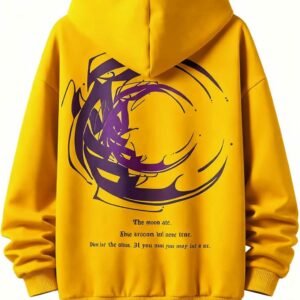 Comfortabele Heren Hoodie voor Herfst en Winter Katoen Regular Fit