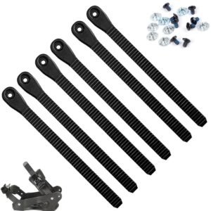 Cosensi- Snowboardbindingen 6 Stuks - Snelle Bevestiging - Reserveonderdelen - Antislip - Schokbestendig - Stabiliteit en Ondersteuning - Snowboardaccessoires