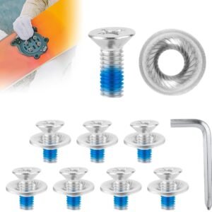 Cosensi - Snowboardbindingsschroevenset voor Vaste Snowboards - Vervangende Accessoires - Skiën en Buitensporten