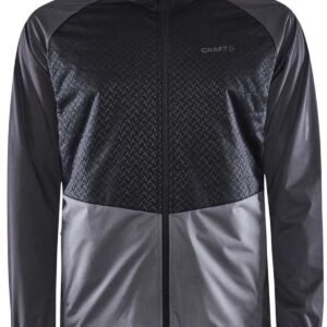 Craft Adv Storm Jas Zwart,Grijs S Man