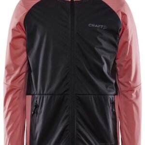 Craft Core Warm Xc Jas Rood,Grijs 8-10 Years Meisje