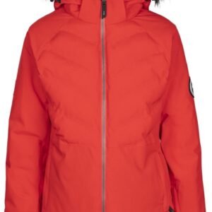DLX Damen Winterjacke Gaynor Ski Jacket Red-XL