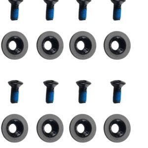 Dailygoods- Snowboard Binding Schroef Set - Vaste Schroef - Montage Schroeven - M6 Schroeven - Binding Washer - Duurzaam Metaal
