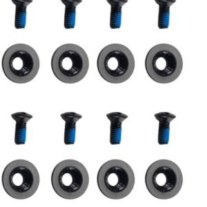 Dailygoods- Snowboard Binding Schroef Set - Vaste Schroef - Montage Schroeven - M6 Schroeven - Binding Washer - Duurzaam Metaal