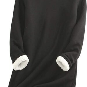 Dames Fleece Sweatshirt met Lange Mouwen - Comfortabele en Stijlvolle Pulli