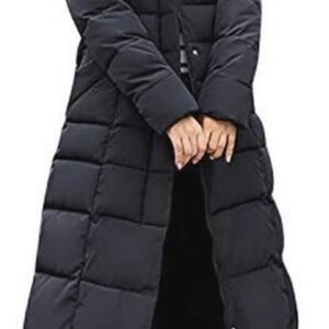 Dames Lange Donsjack Met Capuchon - Winter Puffer Jas Voor Koud Weer