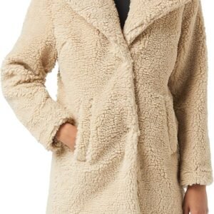 Dames Oversized Sherpa Jas