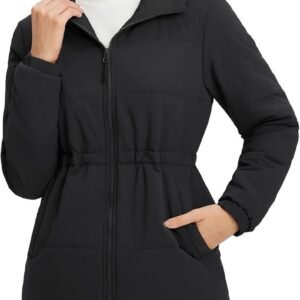 Dames Puffer Hardloopjas Lichtgewicht Staan kraag Winter Geïsoleerd Warm
