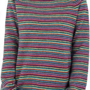 Dames Ronde Hals Trui Casual Gebreide Lange Mouw Zachte Wintertop