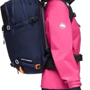 Dames Rugzak - Outdoor Tas - Wintersport Uitrusting - Vrouwelijke Anatomie Pasvorm - 54 cm - Blauw