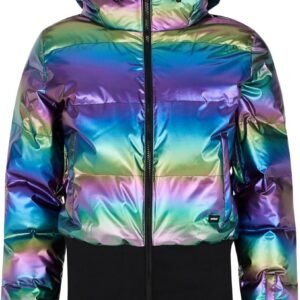 Dames Ski- en Snowboardjack Iriserend Metallic - Ademend en Waterdicht