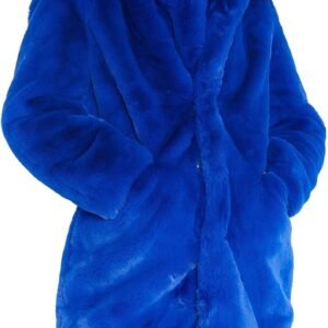 Dames Winterjas - Faux Fur Jas - Warm Blijven - Zachte Voering - Elegant Bruin