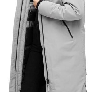 Dames Winterjas - Warme Jas - Buitenactiviteiten Winter - Magnetische Sluiting Rugzakdragers - Knie Lengte