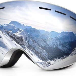 Dames Wintersportbril Ski- en Snowboardbril met UV-400 Bescherming en Anti-condens
