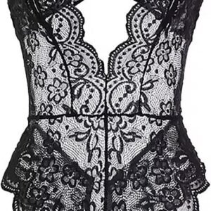 Dames sexy ondergoed voor vrouw zeer sexy lingerie dames sexy lingerie dames sexy body lingerie set dames babydoll teddy bodysuit diepe V-hals prikkelende lingerie negligé