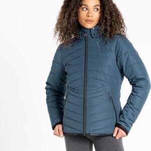 Dare B, Striking Everyday Waterdicht Dames Skijack, Blauw, Maat 40
