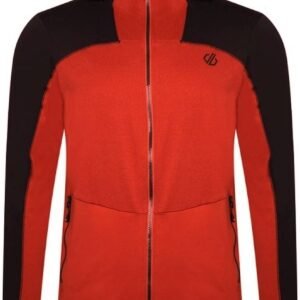 Dare2B Heren Revive II Core Stretch Hoodie Infared/Blck Maat M
