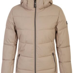 Dare2b, Glamorize IV Waterdicht Dames Skijack met Capuchon, Clay, Maat 42