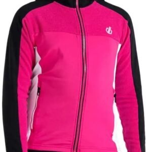 Dare2b Thriving Core Stretch Midlayer Jas Roze 11-12 Years Meisjes