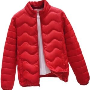 Donsjack Dames - Gewatteerde Jas - Winterse Warmte - Lichtgewicht Isolatie - Slank Model - Effen Kleur